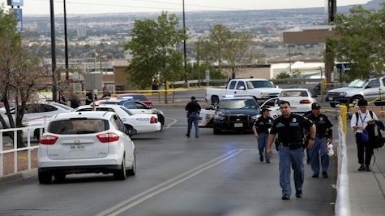 Police are seen after a mass shooting at a Walmart in El Paso, Texas, U.S. August 3, 2019. REUTERS/Jose Luis Gonzalez - RC11A40EE070