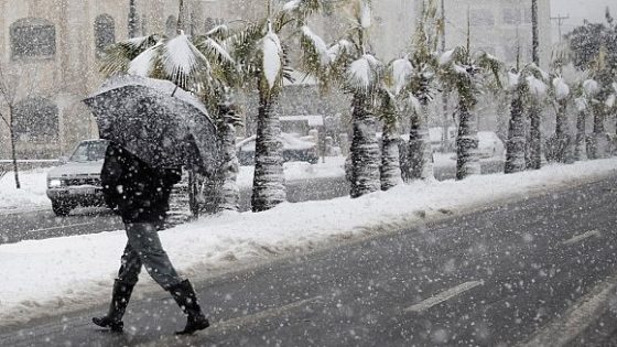 مديرية الأرصاد الجوية تتوقع أمطارا وثلوجا ورياحا قوية من المستوى البرتقالي بعدد من المدن …