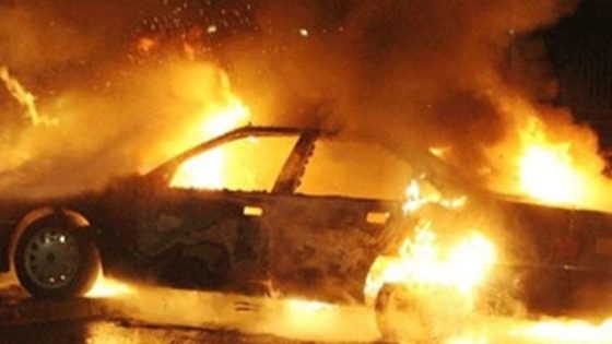 سيارة خليفة قائد بأكادير تحترق بالكامل في ظروف غامضة
