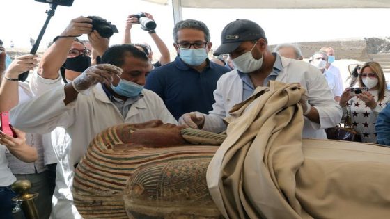 اكتشاف أثري كبير بمنطقة الأهرامات بالجيزة المصرية