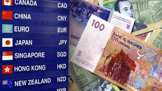 أسعار صرف العملات الأجنبية مقابل الدرهم ليوم الثلاثاء 6 أكتوبر