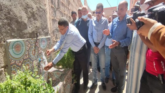 أنزي : مشروع تزويد بالماء الصالح للشرب يرى النور في دواري أيت عمران و تيمولا