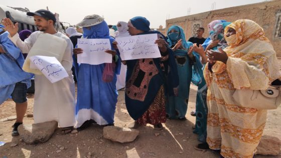 أزمة العطش تدفع أهالي “أم الكردان” في طاطا للاحتجاج لليوم الرابع
