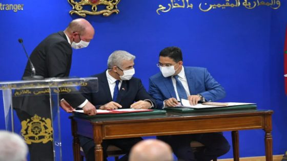 المملكة المغربية ودولة إسرائيل يوقعان 3 اتفاقيات شراكة