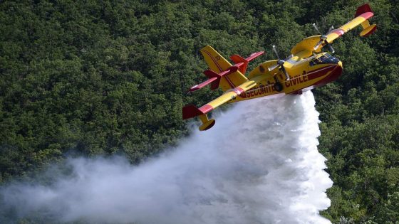 المملكة تقتني 3 طائرات كانادير جديدة لمكافحة الحرائق