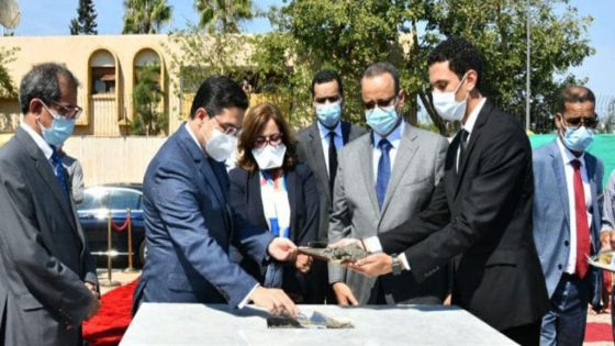 ناصر بوريطة يشرف على وضع الحجر الأساس للمقر الدبلوماسي الجديد لموريتانيا